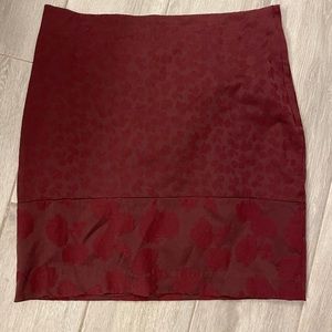 Gorgeous wine colored skirt from H&M